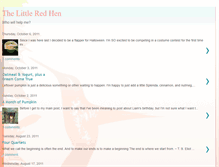 Tablet Screenshot of mlittleredhen.blogspot.com