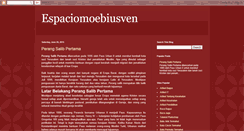Desktop Screenshot of espaciomoebiusven.blogspot.com