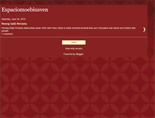 Tablet Screenshot of espaciomoebiusven.blogspot.com