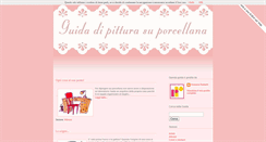 Desktop Screenshot of guidapitturasuporcellana.blogspot.com