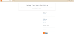 Desktop Screenshot of datagridview.blogspot.com