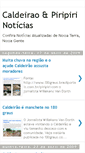 Mobile Screenshot of caldeiraonews.blogspot.com