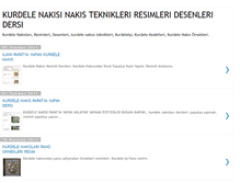 Tablet Screenshot of kurdelenakislarii.blogspot.com