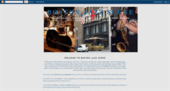 Desktop Screenshot of bostonjazzscene.blogspot.com
