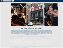 Tablet Screenshot of bostonjazzscene.blogspot.com