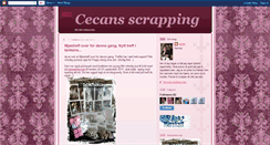 Desktop Screenshot of cecansscrapping.blogspot.com