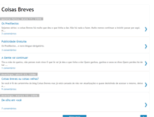 Tablet Screenshot of coisasbreves.blogspot.com