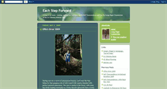 Desktop Screenshot of eachstepforward.blogspot.com