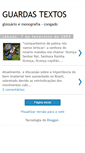 Mobile Screenshot of guardastextos.blogspot.com