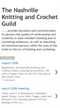 Mobile Screenshot of nashvilleknittingandcrochetguild.blogspot.com