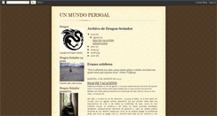 Desktop Screenshot of dragonsonhador.blogspot.com