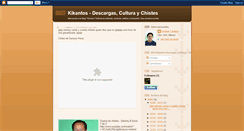 Desktop Screenshot of kikantos.blogspot.com