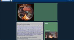 Desktop Screenshot of lerechauffementclimatique.blogspot.com