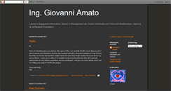 Desktop Screenshot of amatogiovanni.blogspot.com