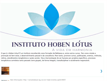 Tablet Screenshot of hobenlotus.blogspot.com