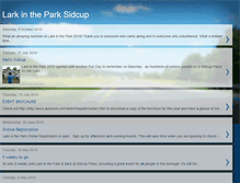 Tablet Screenshot of larkintheparksidcup.blogspot.com