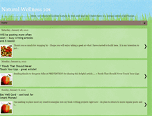 Tablet Screenshot of naturalwellness101.blogspot.com