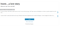 Tablet Screenshot of incest.blogspot.com