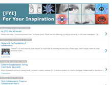 Tablet Screenshot of fyiforyourinspiration.blogspot.com