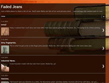 Tablet Screenshot of fadedjeans22.blogspot.com