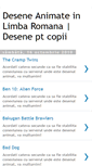 Mobile Screenshot of desene-animate-in-limba-romana.blogspot.com