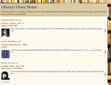 Tablet Screenshot of literarygracenotes.blogspot.com
