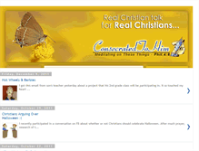Tablet Screenshot of consecratedtohim.blogspot.com