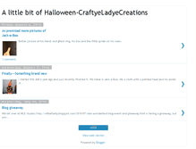 Tablet Screenshot of alittlebitofhalloween.blogspot.com
