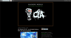 Desktop Screenshot of hackdarkworld.blogspot.com