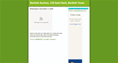Desktop Screenshot of bartlettauction.blogspot.com