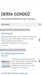 Mobile Screenshot of deryagunduz.blogspot.com