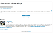 Tablet Screenshot of ilonka-ilonkasbreistolpje.blogspot.com