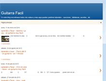 Tablet Screenshot of la-guitarra-facil.blogspot.com