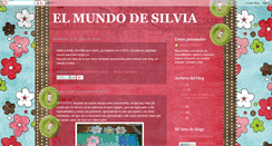 Desktop Screenshot of elmundodesilviaymas.blogspot.com