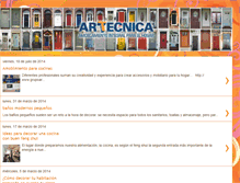 Tablet Screenshot of grupoartecnica.blogspot.com