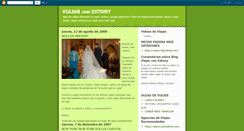 Desktop Screenshot of estonyviajes.blogspot.com