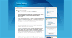 Desktop Screenshot of buscaruntrabajo.blogspot.com