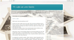 Desktop Screenshot of mi-vida-es-una-fiesta.blogspot.com