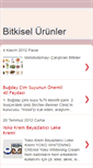 Mobile Screenshot of bitkiselurunler.blogspot.com