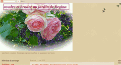 Desktop Screenshot of lejardinderegina.blogspot.com