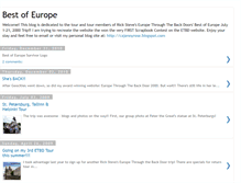 Tablet Screenshot of bestofeurope.blogspot.com