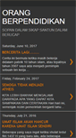 Mobile Screenshot of orangberpendidikan.blogspot.com