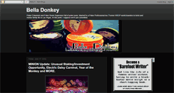 Desktop Screenshot of belladonkey.blogspot.com