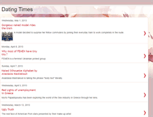 Tablet Screenshot of crazydatingtime.blogspot.com