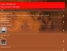 Tablet Screenshot of lucy-works.blogspot.com