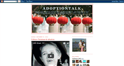 Desktop Screenshot of chinaadoptiontalk.blogspot.com