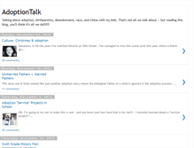 Tablet Screenshot of chinaadoptiontalk.blogspot.com