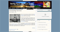 Desktop Screenshot of best-mp3player.blogspot.com