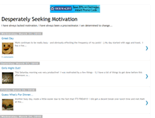 Tablet Screenshot of desperatelyseekingmotivation.blogspot.com