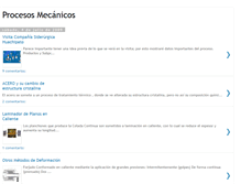 Tablet Screenshot of procesomecanico.blogspot.com